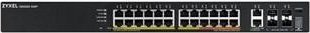 Управляемый коммутатор 3-го уровня Zyxel XGS2220-30HP - фото