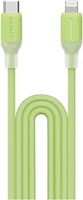 Кабель Momax DL53G 1-Link Flow LC USB Type-C - Lightning (1.2 м, зеленый) - фото