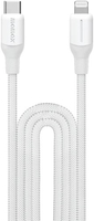 Кабель Momax DL55W 1-Link Flow CL+ USB Type-C - Lightning (2 м, белый) - фото