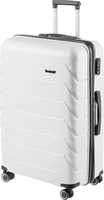 Чемодан-спиннер DoubleW YF-PP02 (L, белый) - фото