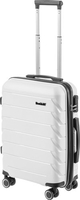 Чемодан-спиннер DoubleW YF-PP02 (S, белый) - фото