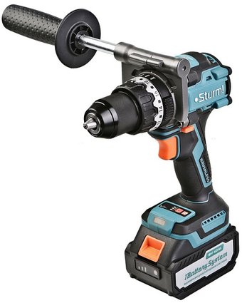 Ударная дрель-шуруповерт Sturm CD1655BLI (с 1-им АКБ, кейс) - фото