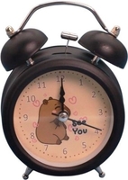 Настольные часы ILikeGift Capybara, see you 100P-635-01 (черный) - фото