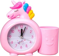 Настольные часы ILikeGift Rainbow unicorn 7050-01 (розовый) - фото