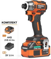 Винтоверт Daewoo Power DAX 3521Li SET (с 1-им АКБ, кейс) - фото