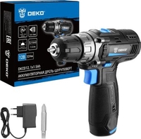 Дрель-шуруповерт Deko DKCD12 083-1121 (с 1-им АКБ) - фото