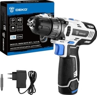Дрель-шуруповерт Deko DKCD12V Snow White Set1 083-1106 (с 1-им АКБ) - фото
