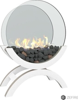 Биокамин ZeFire Iris средний светлый - фото