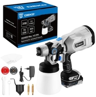 Краскораспылитель Deko SG20DK Max 083-1135 (с 1-им АКБ) - фото