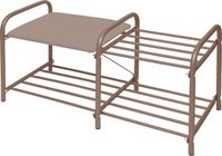 Банкетка Ника Люкс ЭТЛ1-1/К (коричневый) - фото