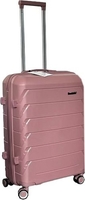 Чемодан-спиннер DoubleW YF-PP02 (L, пудровый) - фото