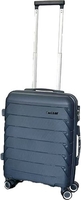 Чемодан-спиннер DoubleW YF-PP02 (S, серо-голубой) - фото