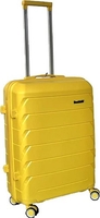 Чемодан-спиннер DoubleW YF-PP02.1 (L, желтый) - фото