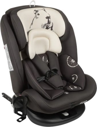 Детское автокресло Siger Престиж Isofix Lux KRES4060 (капибара) - фото
