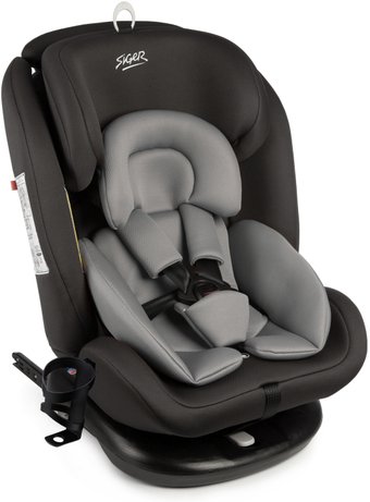 Детское автокресло Siger Престиж Isofix Lux KRES3942 (графит) - фото