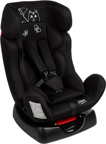 Детское автокресло Siger Диона Винни Пух KRES4054 (черный кот) - фото