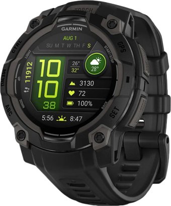 Умные часы Garmin Instinct 3 45 мм (черный) - фото