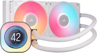 Система жидкостного охлаждения для процессора Corsair iCUE LINK TITAN 240 RX LCD CW-9061025-WW - фото