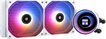 Система жидкостного охлаждения для процессора Thermalright Frozen Notte 240 ARGB V2 (белый) - фото
