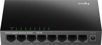 Неуправляемый коммутатор Cudy GS108 4.0 - фото