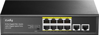 Неуправляемый коммутатор Cudy GS1010P 1.0 - фото
