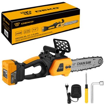 Аккумуляторная пила Deko DKCHS 20 085-2001 (с 1-им АКБ) - фото