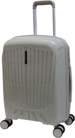 Чемодан-спиннер Mironpan 23107 (L, светло-серый) - фото