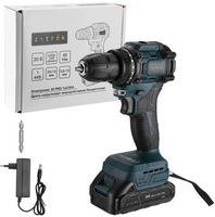 Дрель-шуруповерт Zitrek Greenpower 20 PRO 085-1313 (с 1-им АКБ) - фото