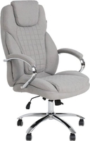 Офисное кресло AksHome Paradis (ткань, светло-серый) - фото