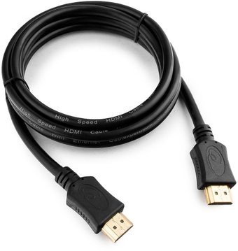 Кабель Cablexpert CC-HDMI4L-1.5M HDMI - HDMI (1.5 м, черный) - фото