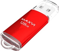 USB Flash Maxvi MP 128GB (красный) - фото