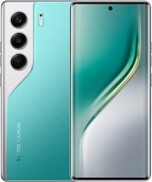 Телефон Tecno Camon 40 Pro 5G 12GB/256GB (морской зеленый) - фото