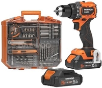 Дрель-шуруповерт Daewoo Power DAA 4021Li Set Box (с 2-мя АКБ, кейс) - фото