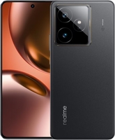 Телефон Realme GT7 RMX5061 12GB/256GB международная версия (ледяной черный) - фото