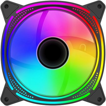 Вентилятор для корпуса A4Tech Bloody BD-CF120ARGB6-BK - фото