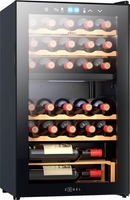 Винный шкаф ZUGEL ZCWF331DB Dual Zone - фото