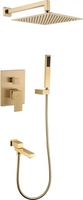 Душевая система Grocenberg GB5089MG-1 (золото матовый) - фото