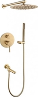 Душевая система Grocenberg GB5099MG-1 (золото матовый) - фото