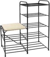 Полка для обуви Исток ПОС99 (черный) - фото