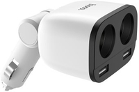 Автомобильное зарядное Hoco Z28 (белый) - фото