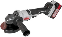 Угловая шлифмашина Интерскол УШМ-125/36ВМЭ 956.2.2.70 (с 2-мя АКБ, кейс) - фото
