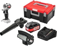 Модуль Интерскол МультиМАКС Расширенный Садовник 755.4.3.42 (с 1-им АКБ, кейс) - фото