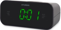 Настольные часы Hyundai H-RCL221 (зеленый) - фото