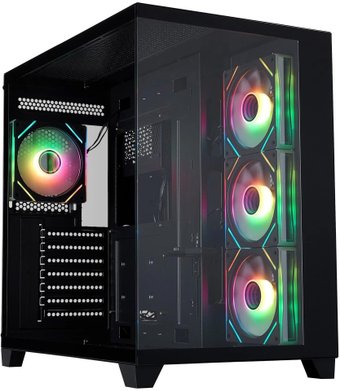 Корпус 1stPlayer MEGAVIEW MV8-TP ARGB (черный) - фото