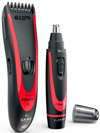 Машинка для стрижки волос GA.MA R642-HF + Триммер R612-HF - фото