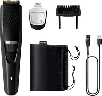 Триммер для бороды и усов Philips Beardtrimmer series 3000 BT3441/30 - фото