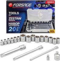 Набор головок слесарных FORSAGE F-3202-5 (60269) - фото