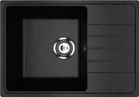 Кухонная мойка Mixline ML-GMU06 556732 (черный камень) - фото