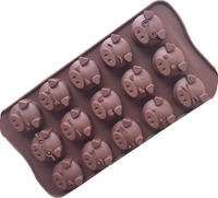 Форма для шоколада S.G. Home Свинки SG-FIC-P1 - фото