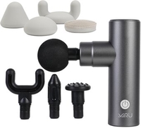 Перкуссионный массажер Miru BM-18 (серый) - фото